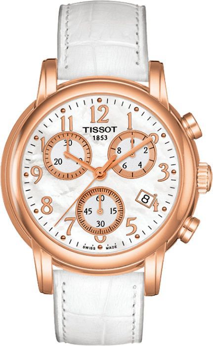 Tissot Dressport 35 mm Watch in MOP Dial For Women - 1