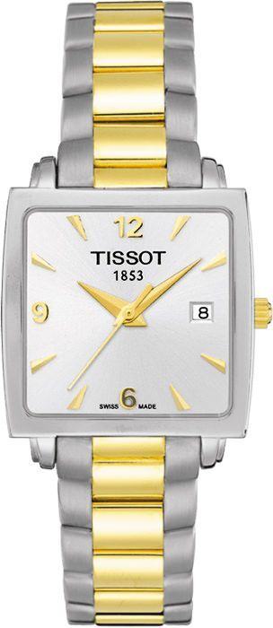 Tissot T-Classic Everytime Silver Dial 25 mm Quartz Watch For Women - 1