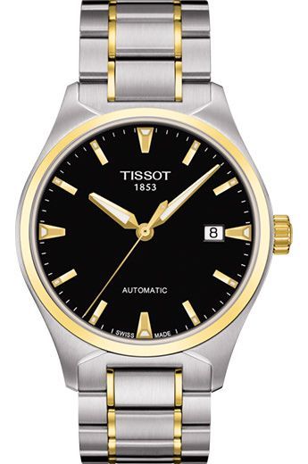 Tissot T Tempo Automatic 39 mm Watch in Black Dial