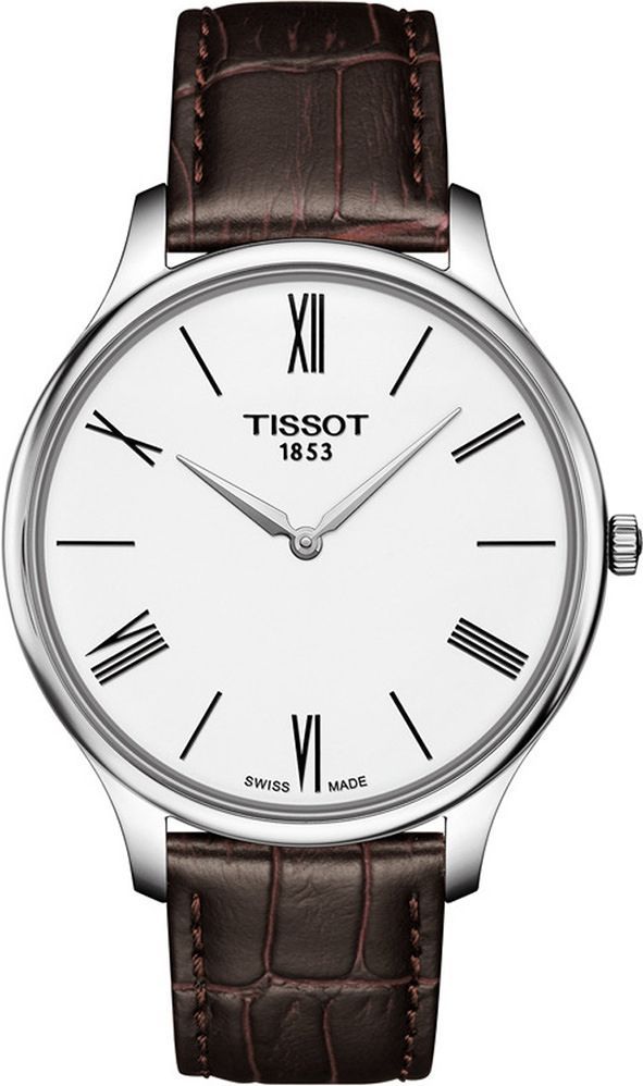 Tissot T-Classic Tradition White Dial 39 mm Quartz Watch For Men - 1