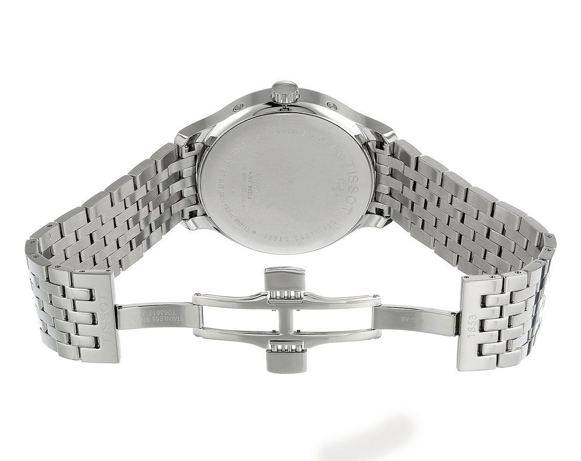 Tissot T-Classic Tissot Tradition Silver Dial 42 mm Quartz Watch For Men - 3