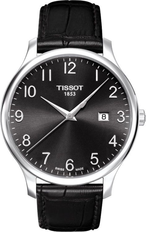 Tissot Tissot Tradition 42 mm Watch in Black Dial For Men - 1