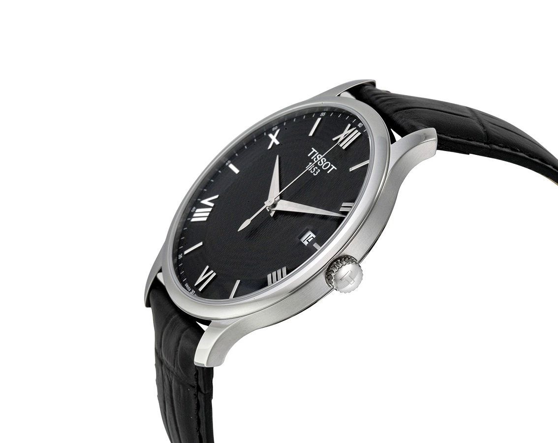 Tissot Tissot Tradition 42 mm Watch in Black Dial For Men - 2