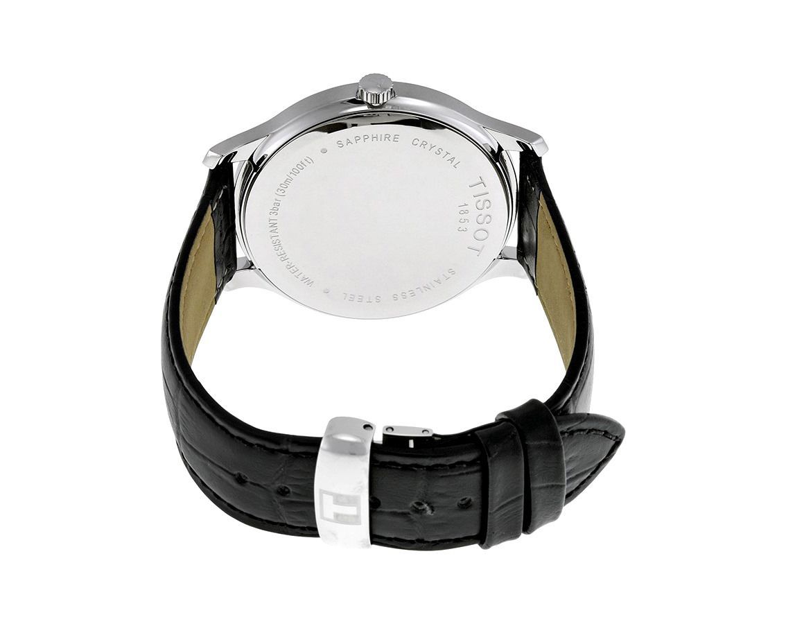 Tissot Tissot Tradition 42 mm Watch in Black Dial For Men - 4