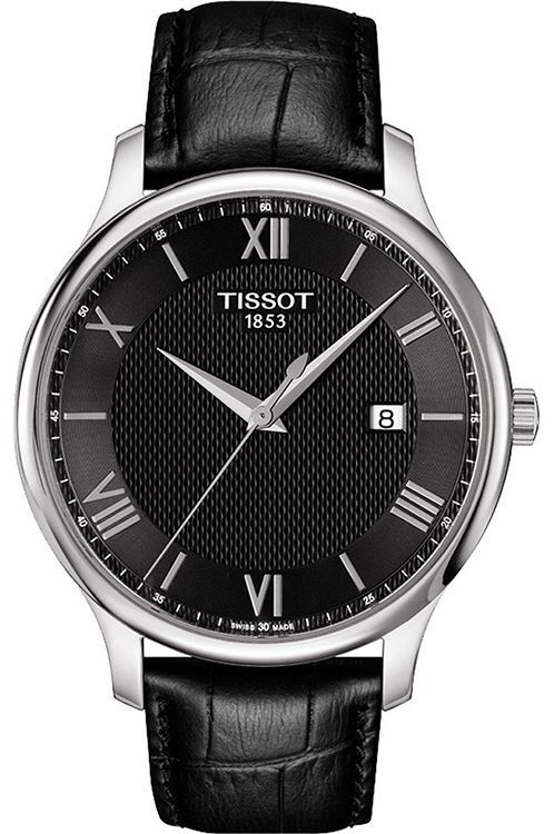 Tissot Tissot Tradition 42 mm Watch in Black Dial