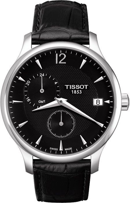 Tissot Tradition 42 mm Watch in Black Dial For Men - 1