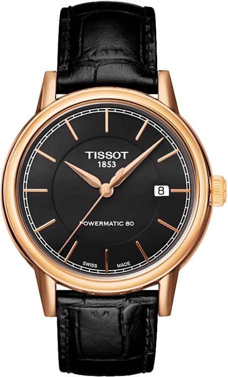 Tissot T-Classic Tissot Carson Black Dial 40 mm Automatic Watch For Men - 1