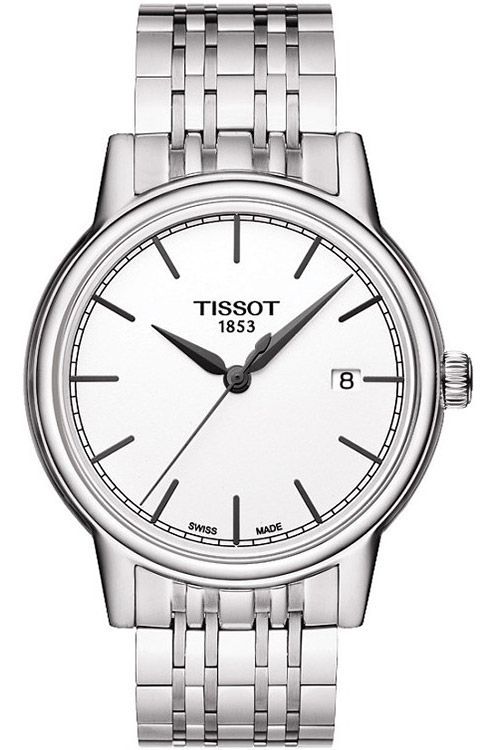 Tissot Tissot Carson 40 mm Watch in White Dial