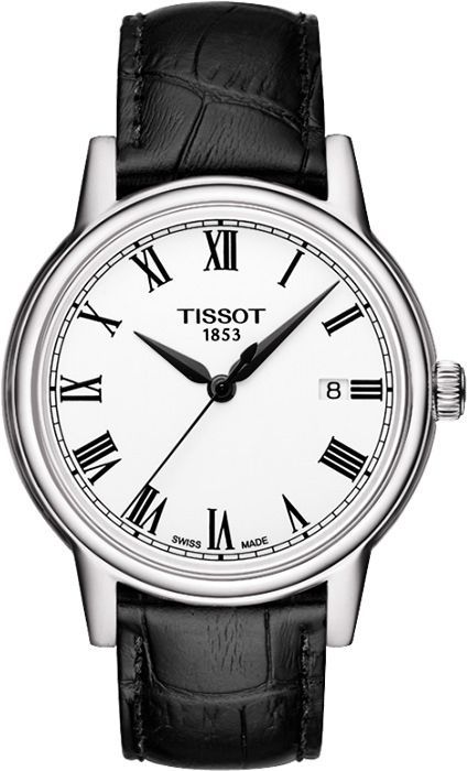 Tissot T-Classic Tissot Carson White Dial 40 mm Quartz Watch For Men - 1