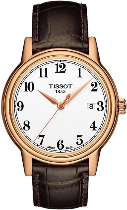 Tissot T-Classic Tissot Carson White Dial 40 mm Quartz Watch For Men - 1