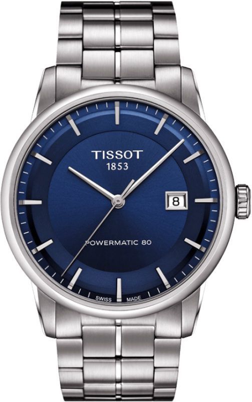 Tissot T-Classic  Blue Dial 41 mm Automatic Watch For Men - 1