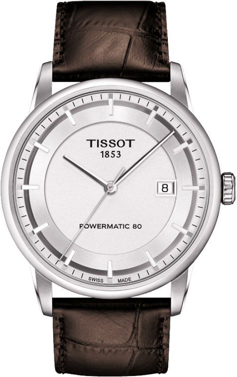 Tissot Luxury Automatic 41 mm Watch in Silver Dial For Men - 1