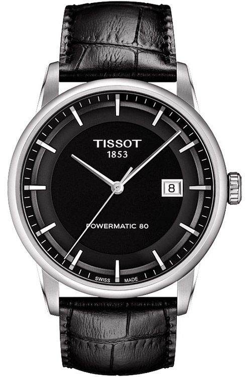 Tissot Luxury Automatic 41 mm Watch in Black Dial