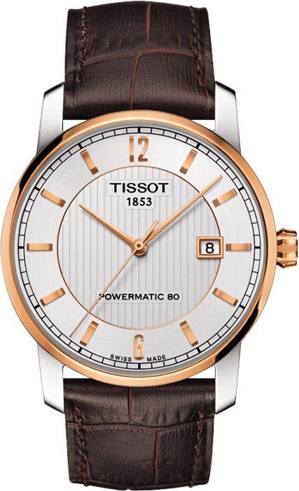 Tissot T-Classic Titanium Automatic Silver Dial 40 mm Automatic Watch For Men - 1