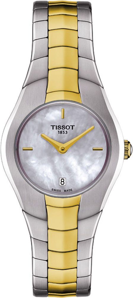 Tissot T-Classic T Round MOP Dial 26 mm Quartz Watch For Women - 1