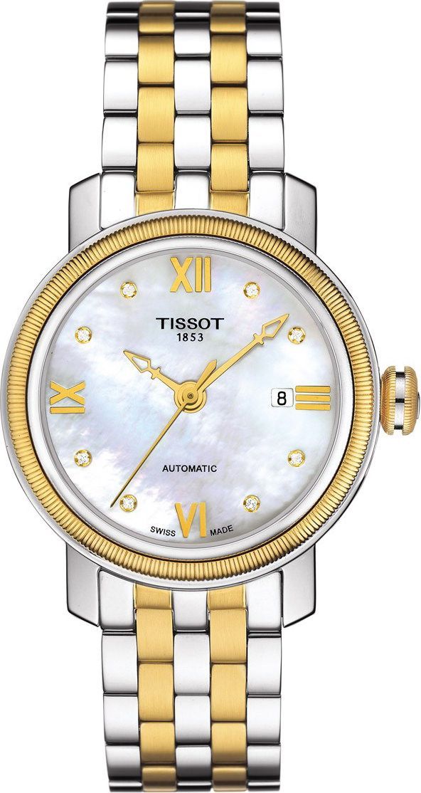Tissot T-Classic Bridgeport Automatic MOP Dial 29 mm Automatic Watch For Women - 1