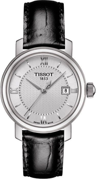 Tissot T-Classic Bridgeport Automatic Silver Dial 29 mm Quartz Watch For Women - 1