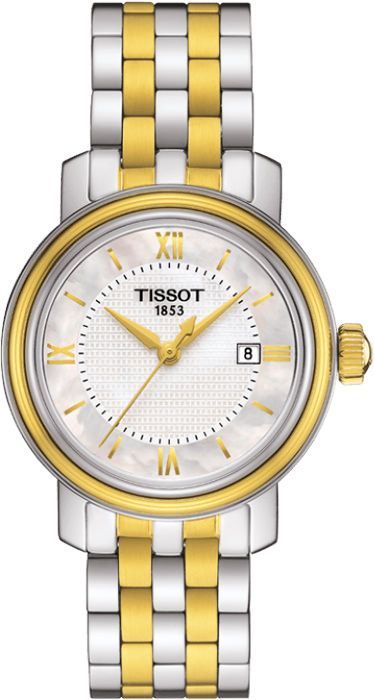 Tissot T-Classic Bridgeport MOP Dial 29 mm Quartz Watch For Women - 1