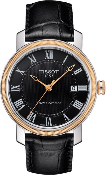 Tissot T-Classic Bridgeport Automatic Black Dial 40 mm Automatic Watch For Men - 1