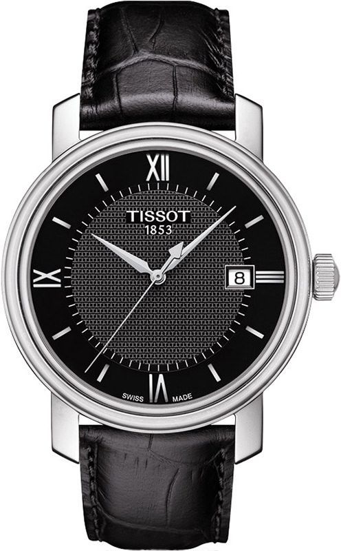 Tissot T-Classic Bridgeport Black Dial 40 mm Quartz Watch For Men - 1