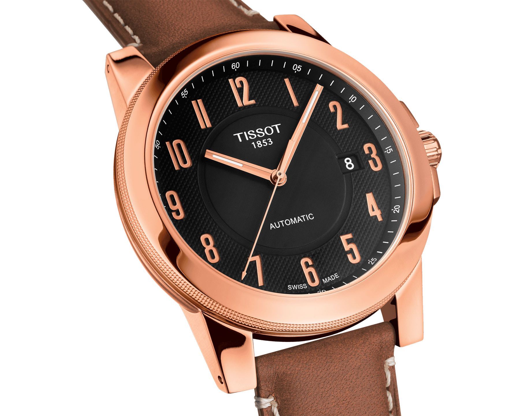 Tissot Tissot Gentleman 44 mm Watch in Black Dial