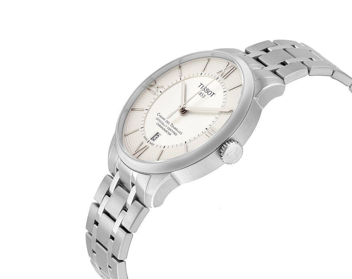 Tissot Tissot Chemin Des Tourelles 42 mm Watch in Silver Dial