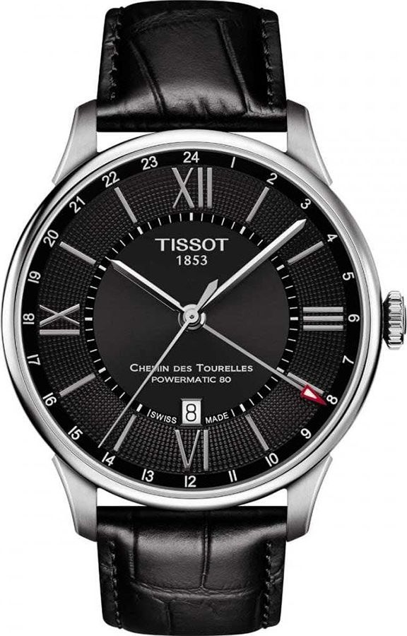 Tissot Chemin Des Tourelles 42 mm Watch in Black Dial For Men - 1
