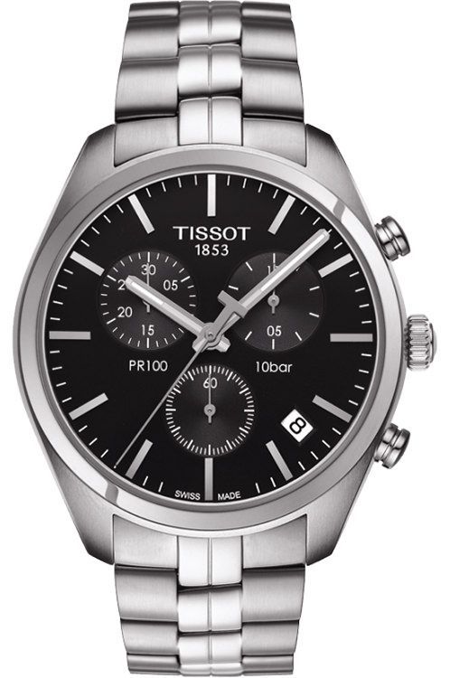 Tissot Tissot PR 100 41 mm Watch in Black Dial