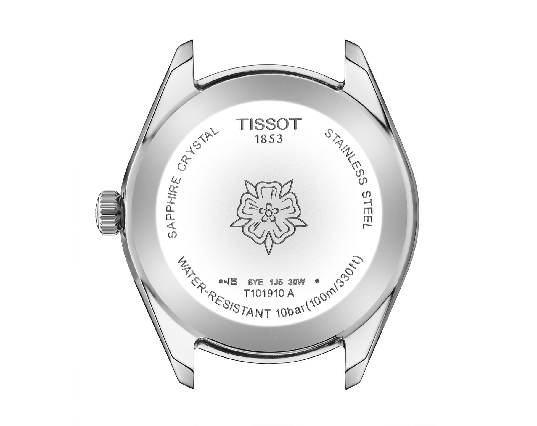 Tissot T-Classic Tissot PR 100 White MOP Dial 36 mm Quartz Watch For Women - 3