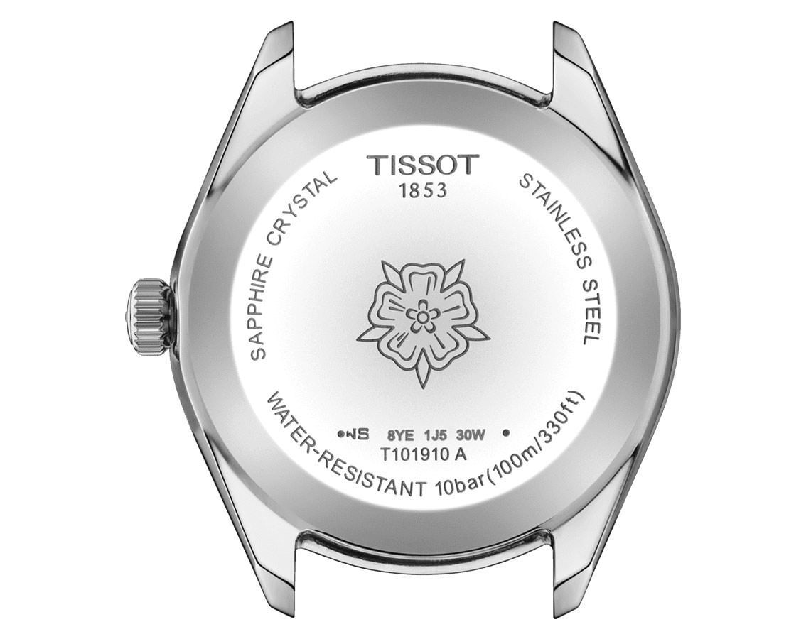 Tissot T-Classic Tissot PR 100 Blue Dial 36 mm Quartz Watch For Women - 3