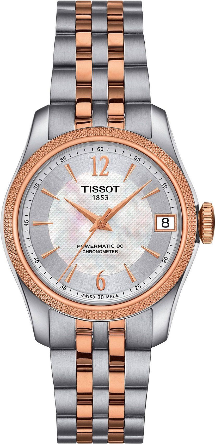 Tissot T-Classic Ballade Powermatic 80 MOP Dial 32 mm Automatic Watch For Women - 1