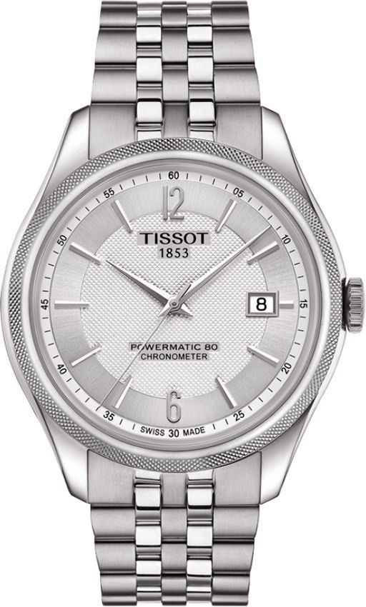 Tissot T-Classic Ballade Powermatic 80 Silver Dial 39 mm Automatic Watch For Men - 1