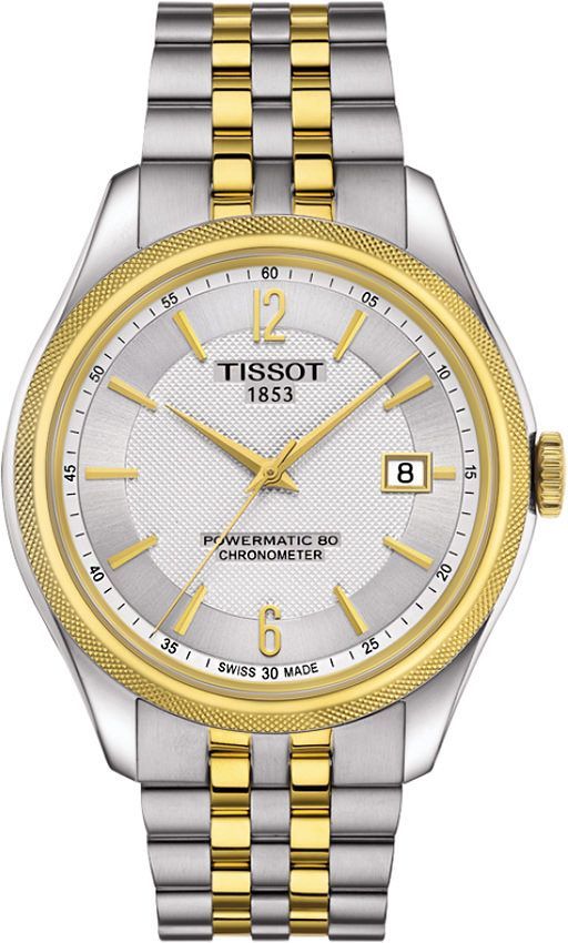 Tissot T-Classic Ballade Powermatic 80 Silver Dial 41 mm Automatic Watch For Men - 1