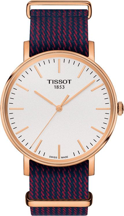 Tissot Everytime 38 mm Watch in Silver Dial For Unisex - 1