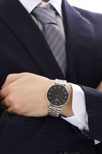 Tissot T-Classic Tissot Everytime Black Dial 42 mm Quartz Watch For Men - 2