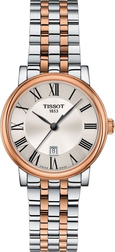 Tissot Tissot Carson 30 mm Watch in Silver Dial For Women - 1