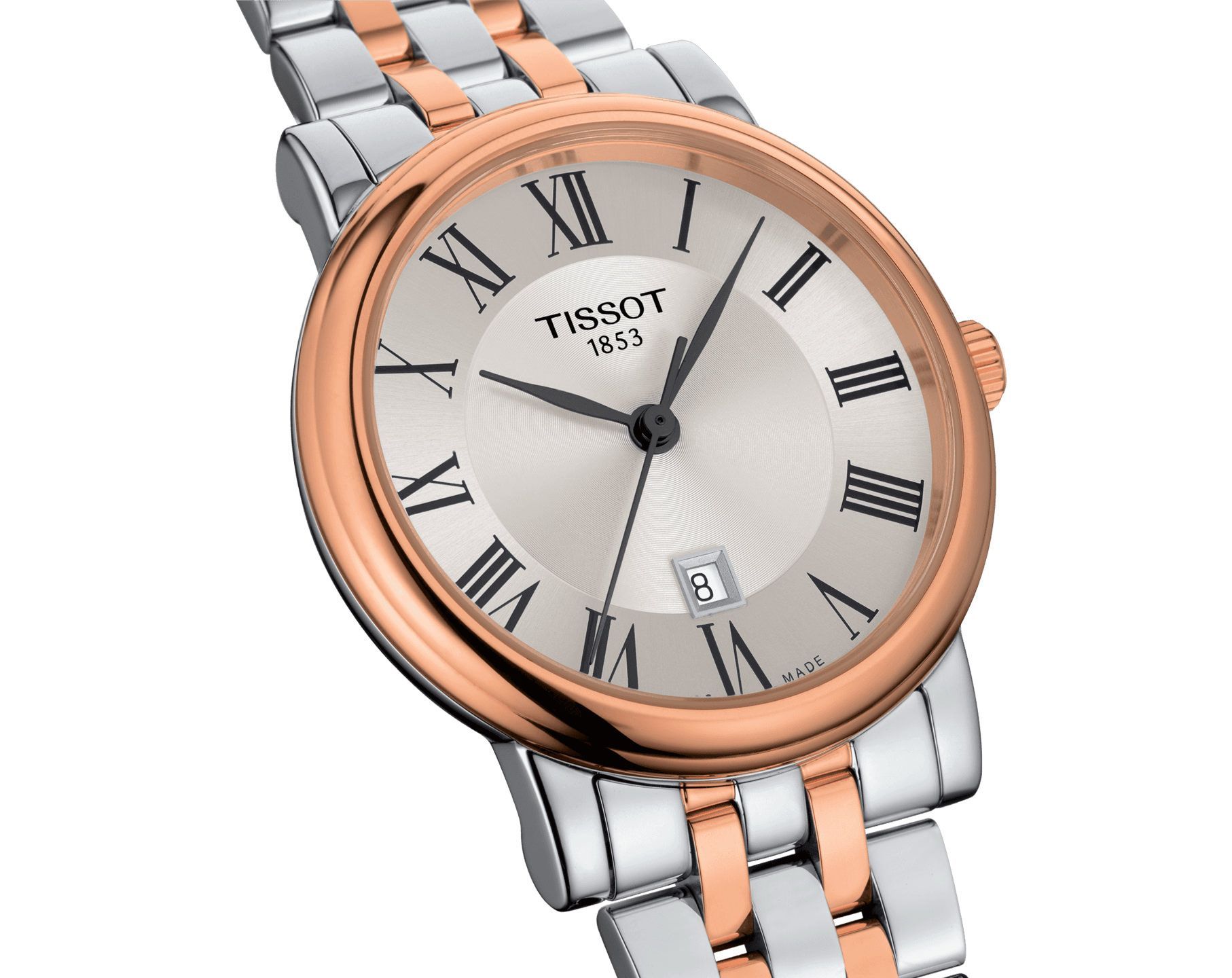 Tissot Tissot Carson 30 mm Watch in Silver Dial For Women - 3