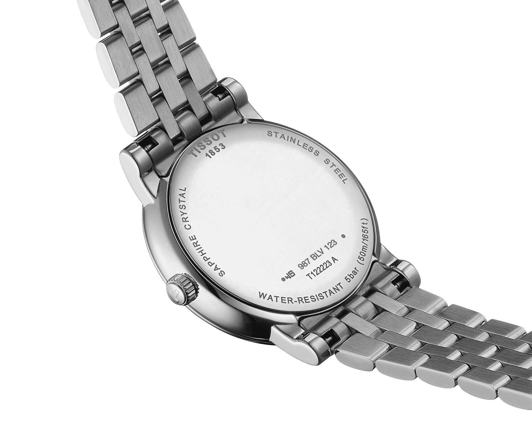 Tissot T-Classic Tissot Carson Silver Dial 32 mm Quartz Watch For Women - 3