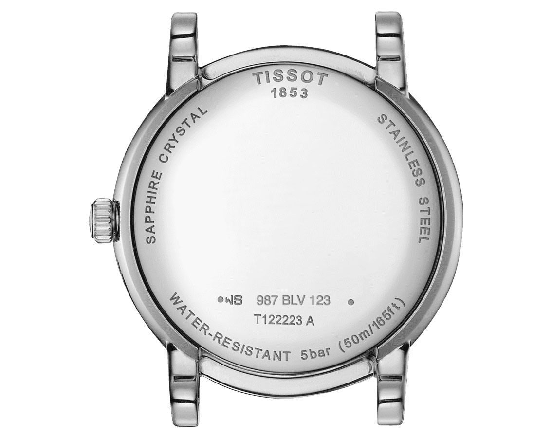 Tissot T-Classic Tissot Carson Silver Dial 32 mm Quartz Watch For Women - 5
