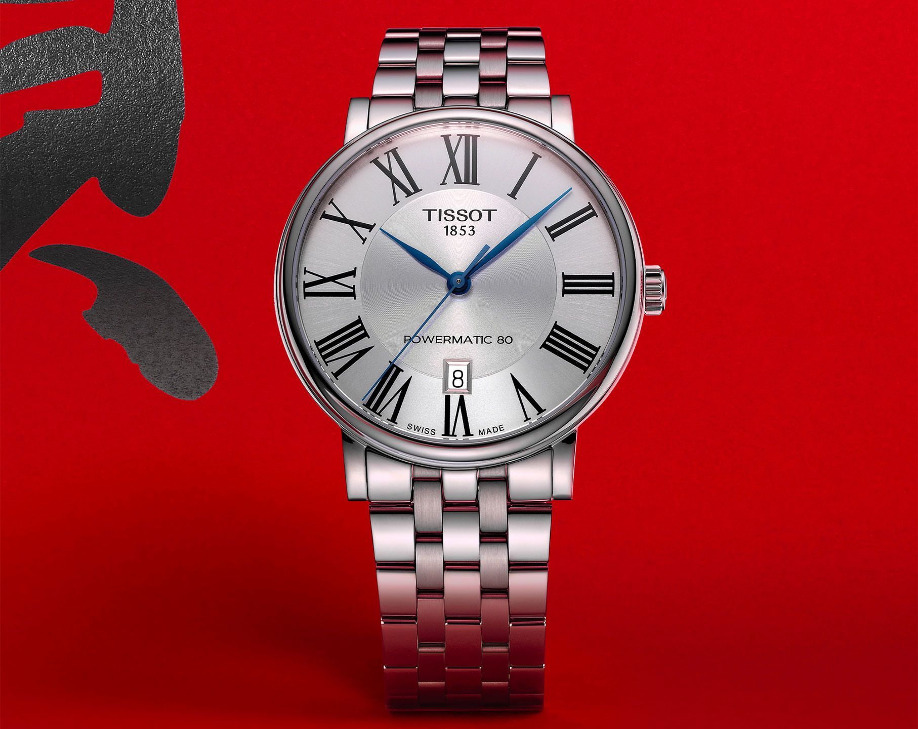 Tissot T-Classic Tissot Carson Silver Dial 40 mm Automatic Watch For Men - 3