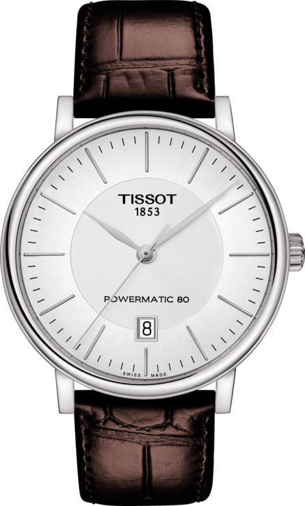 Tissot T-Classic Tissot Carson Silver Dial 40 mm Automatic Watch For Men - 1
