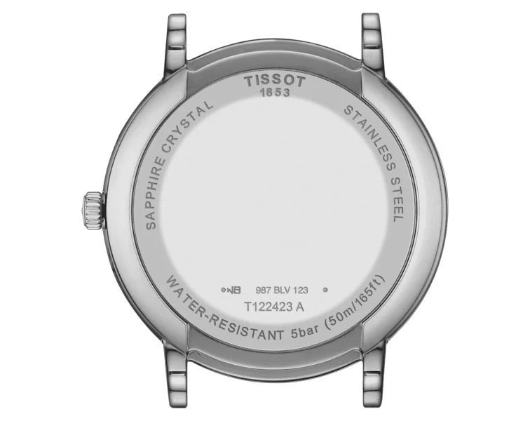 Tissot T-Classic Tissot Carson Silver Dial 40 mm Quartz Watch For Men - 3