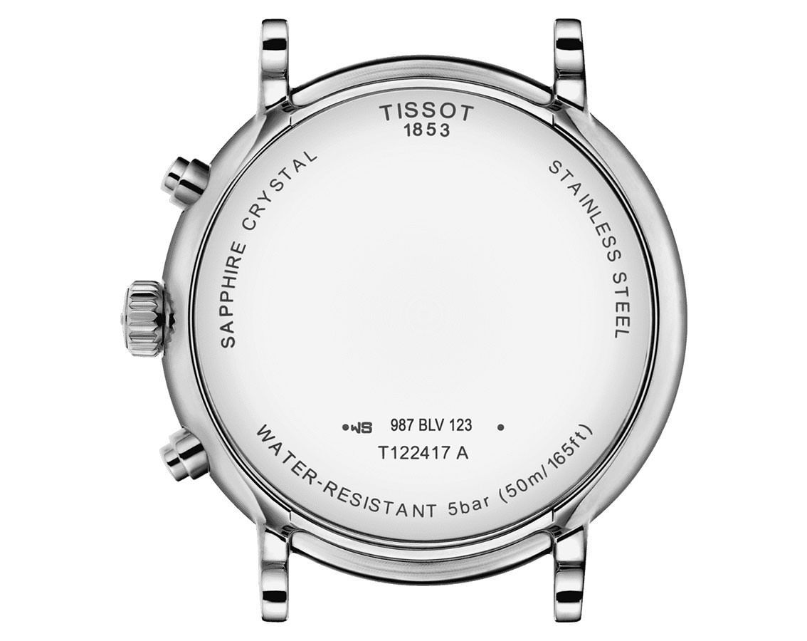 Tissot T-Classic Tissot Carson Silver Dial 41 mm Quartz Watch For Men - 3