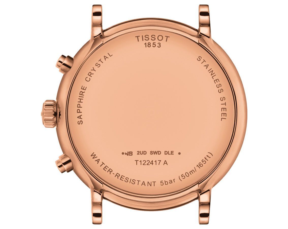 Tissot T-Classic Tissot Carson Silver Dial 41 mm Quartz Watch For Men - 3