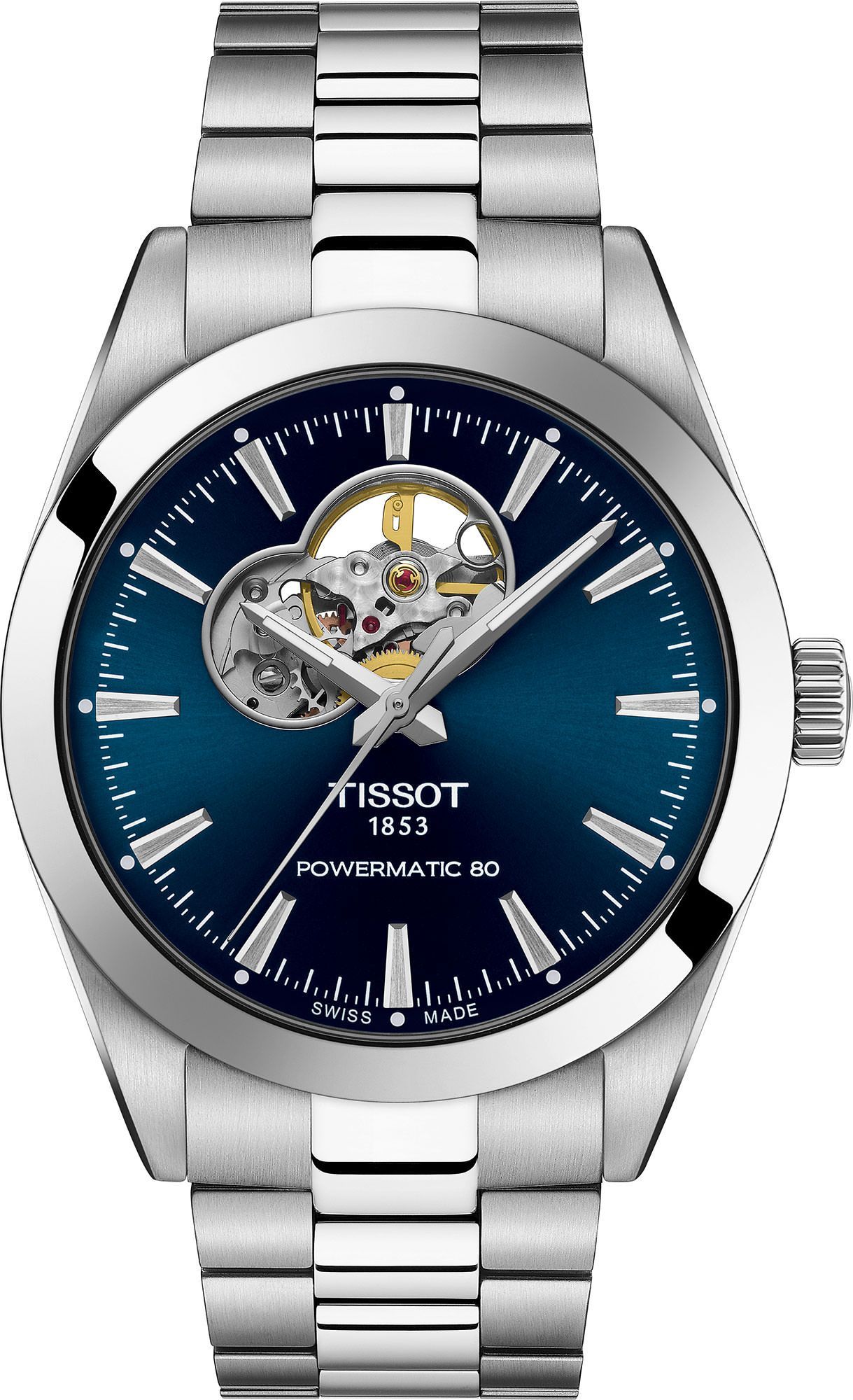 Tissot T-Classic Tissot Gentleman Blue Dial 40 mm Automatic Watch For Men - 1