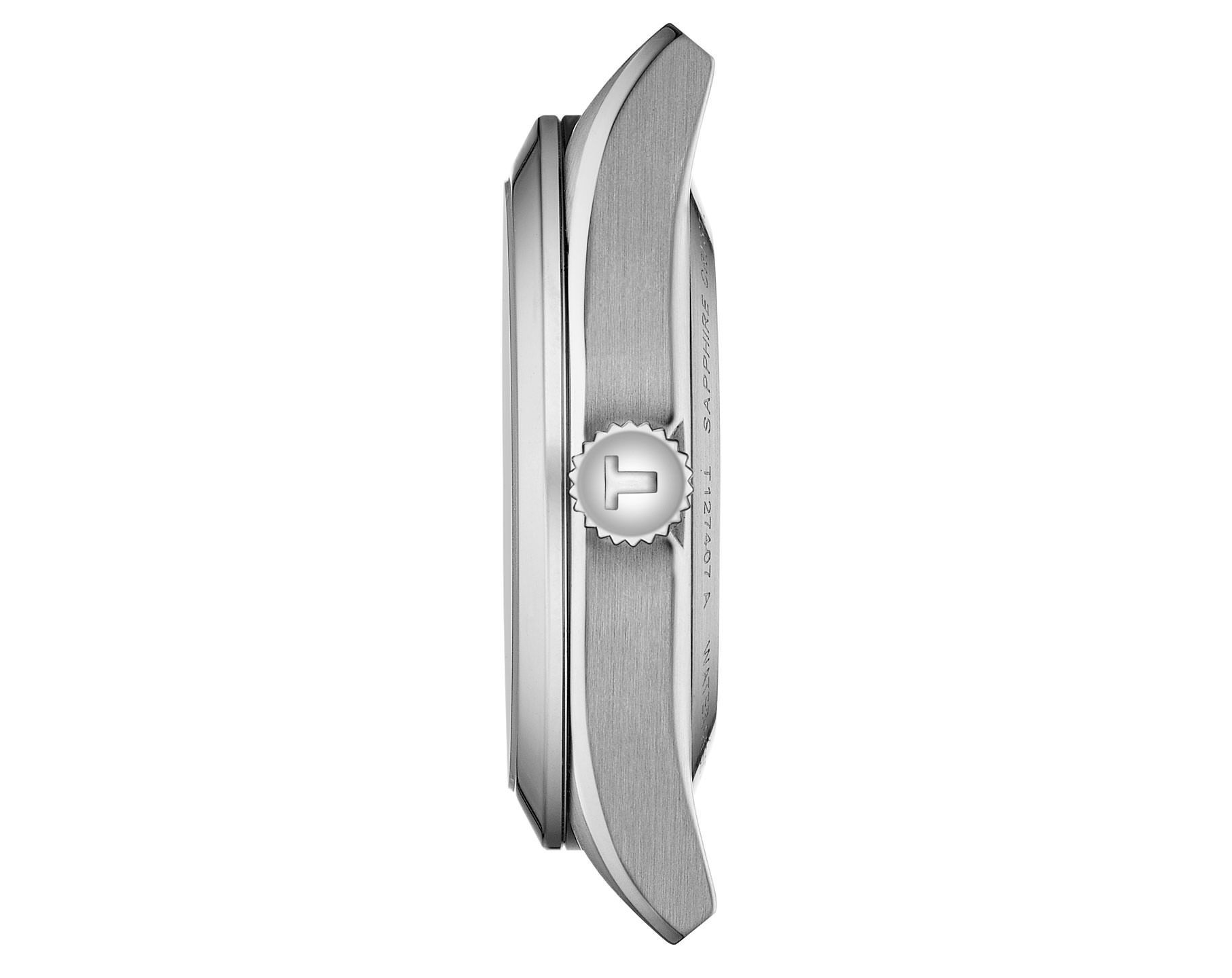 Tissot T-Classic Tissot Gentleman Rhodium Dial 40 mm Automatic Watch For Men - 2