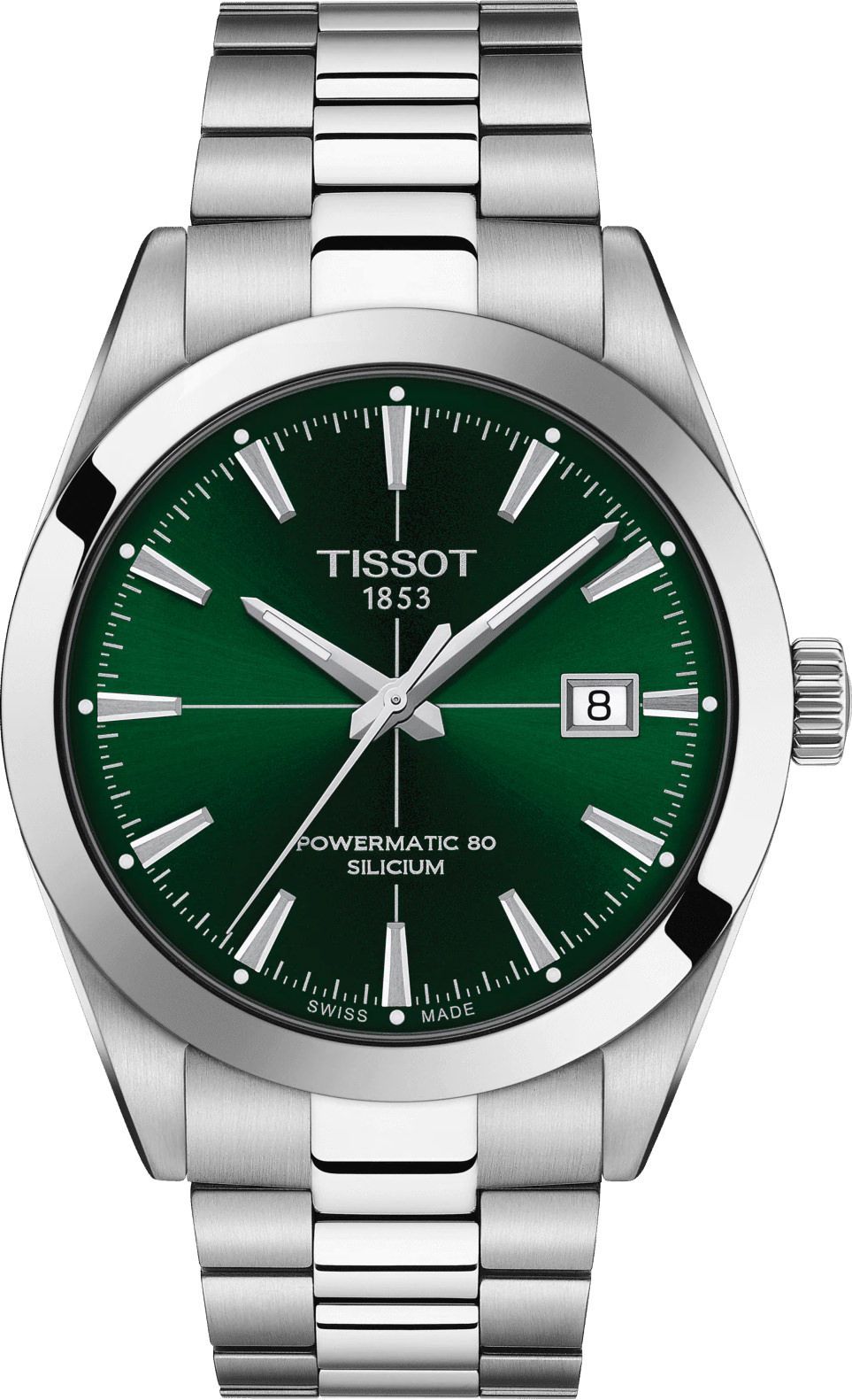 Tissot T-Classic Tissot Gentleman Green Dial 40 mm Automatic Watch For Men - 1