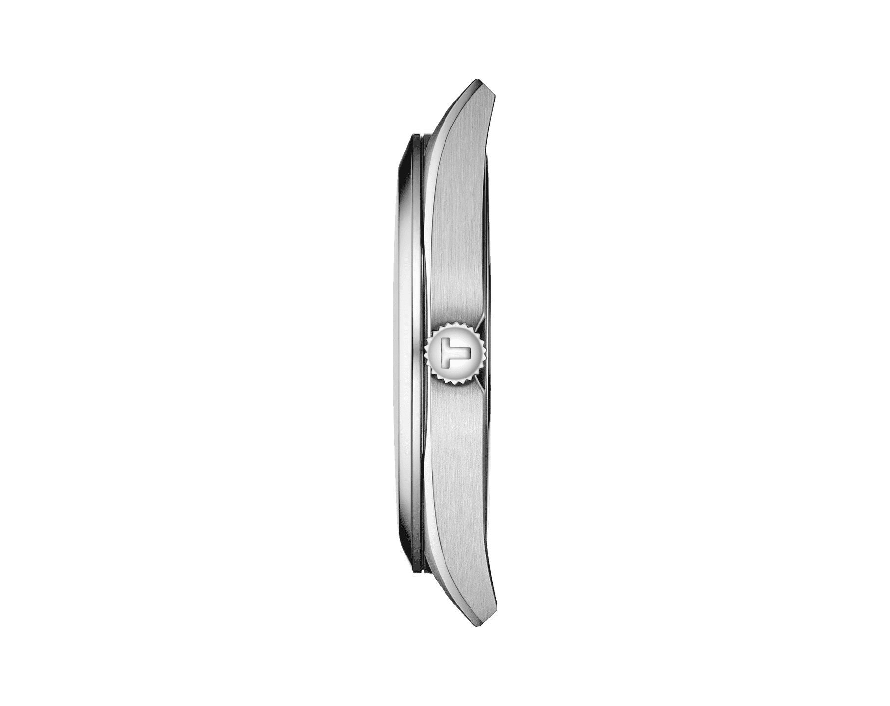 Tissot T-Classic Tissot Gentleman Silver Dial 40 mm Quartz Watch For Men - 2