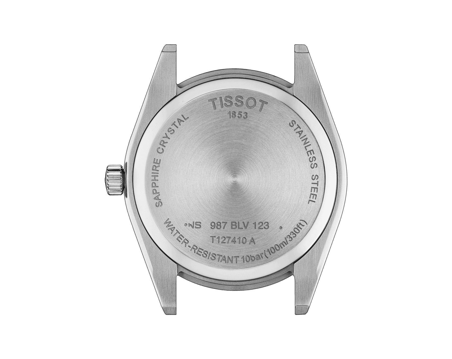Tissot T-Classic Tissot Gentleman Silver Dial 40 mm Quartz Watch For Men - 3