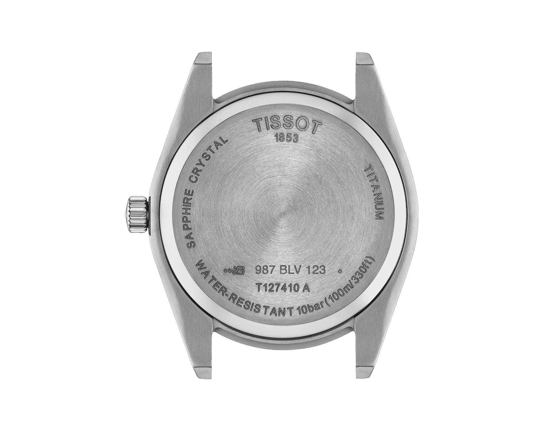 Tissot T-Classic Tissot Gentleman Blue Dial 40 mm Quartz Watch For Men - 3